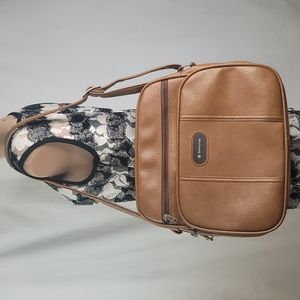Samsonite vintage brown travel bag